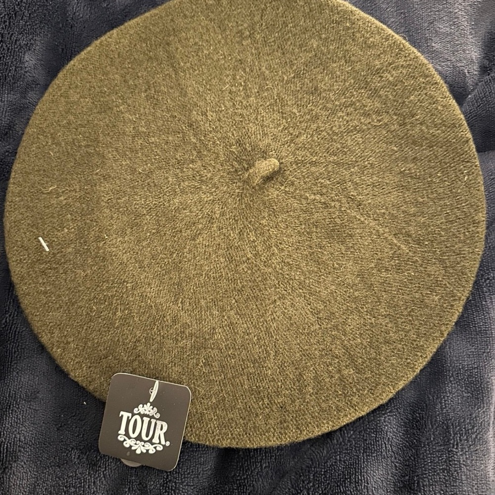 Olive Green Beret